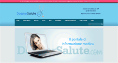 Desktop Screenshot of dossiersalute.com
